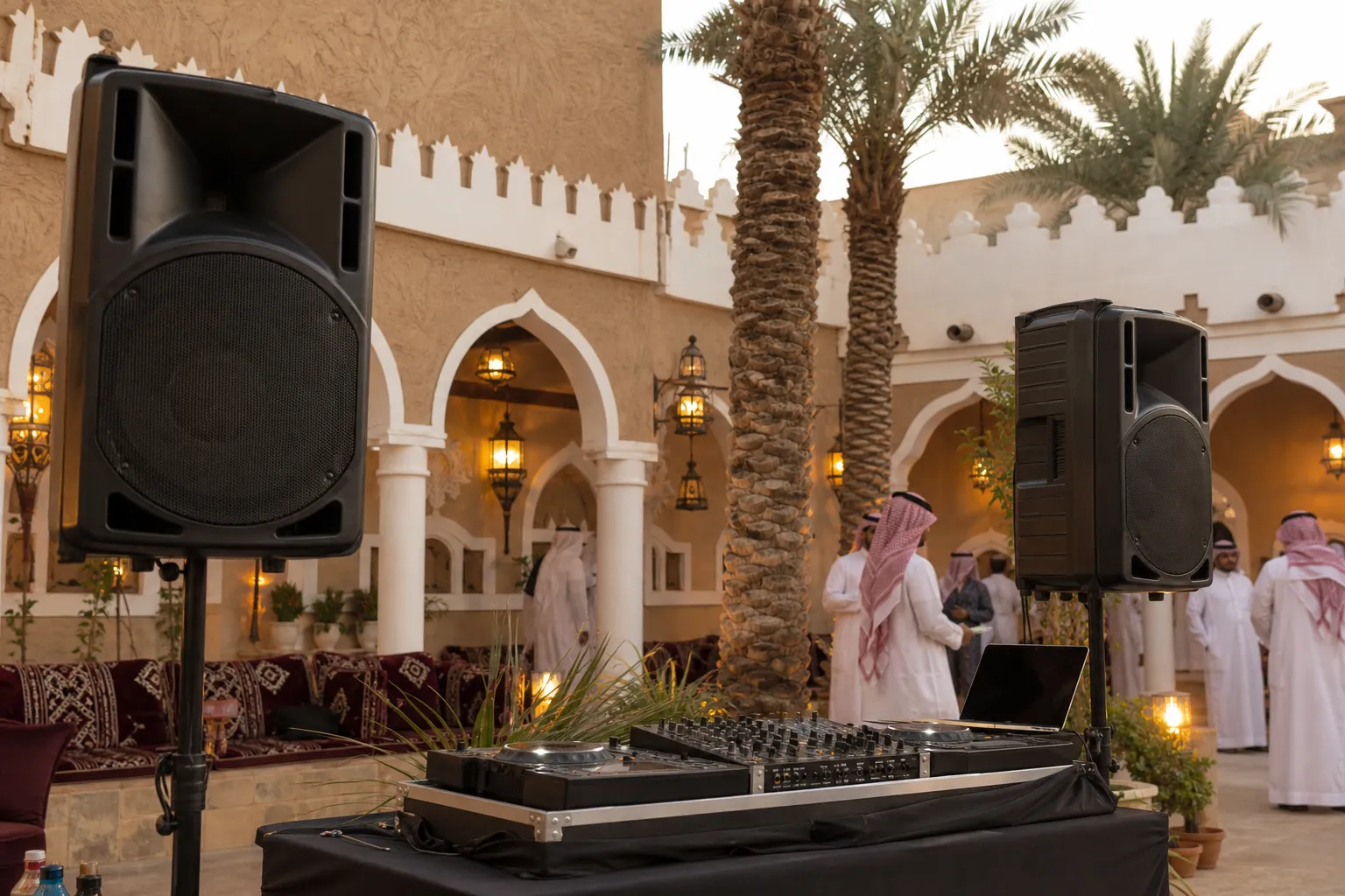تأجير سماعات دي جي في الرياض: دليل اختيار الصوت المناسب لمناسبتك